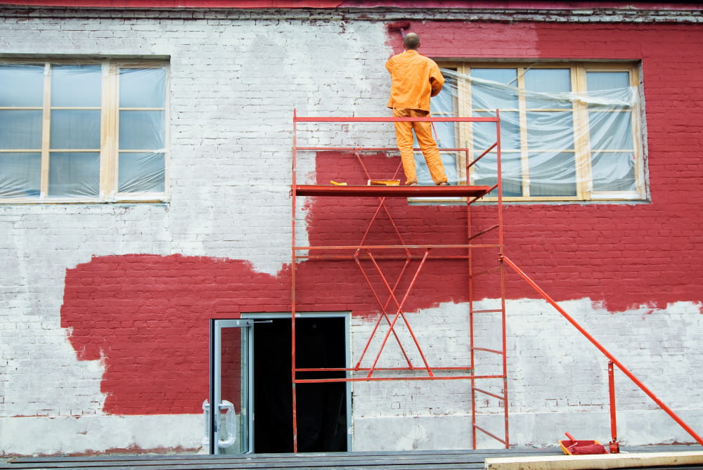 pintura exterior resistente